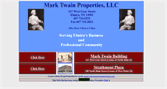 Desktop Screenshot of marktwainproperties.com