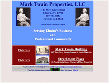 Tablet Screenshot of marktwainproperties.com